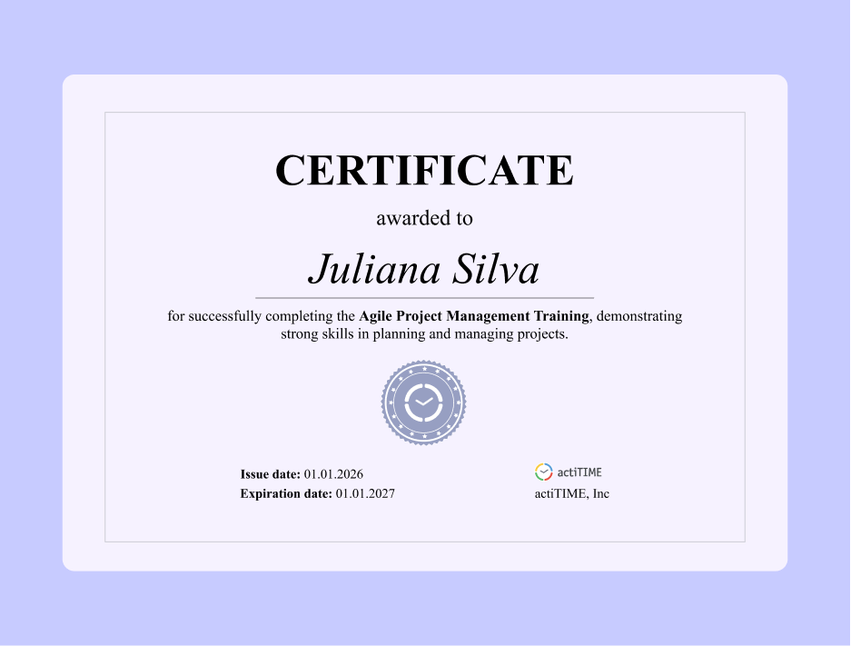certification
