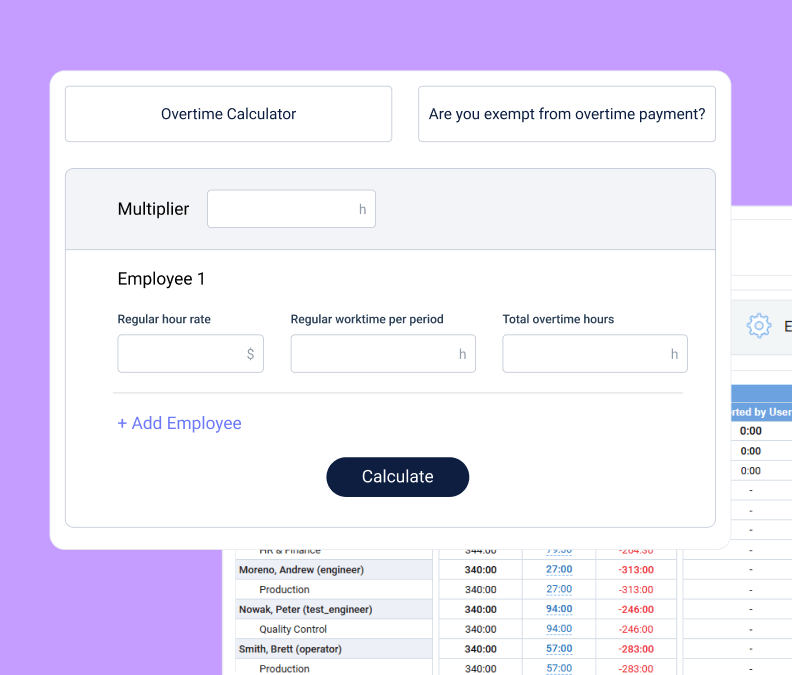 Overtime Calculator