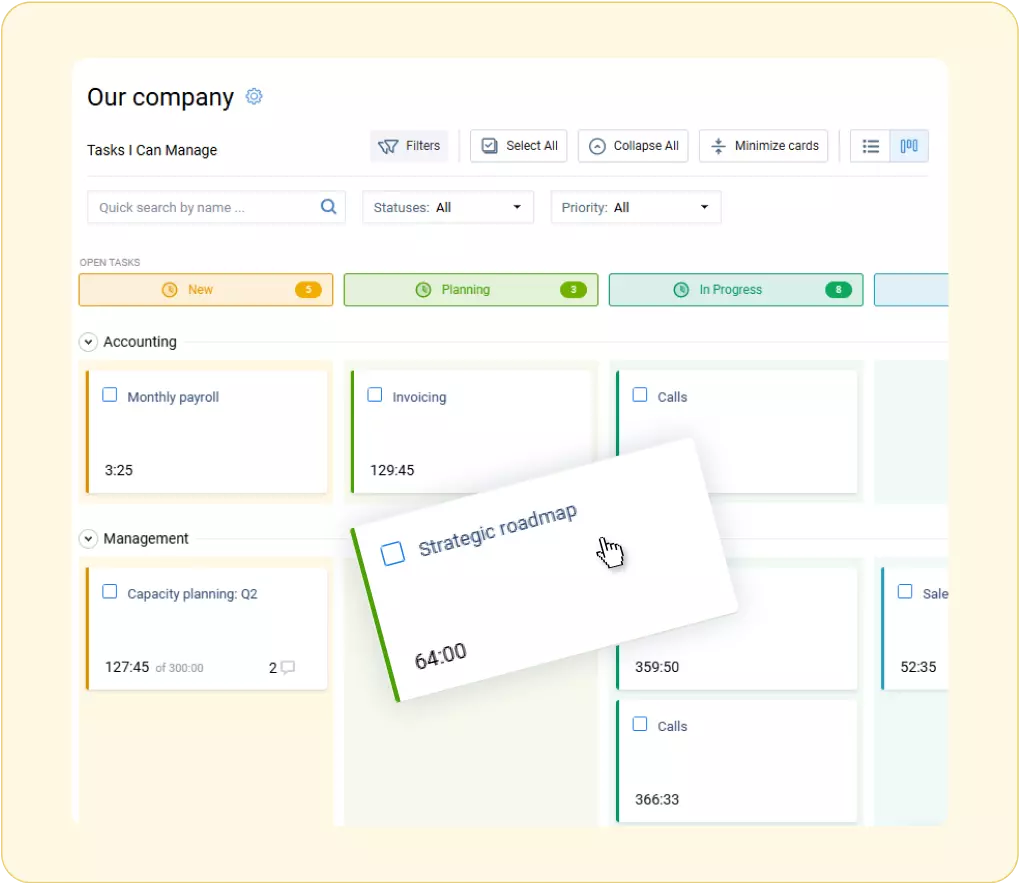 Kanban board