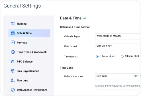 Easy and quick setup