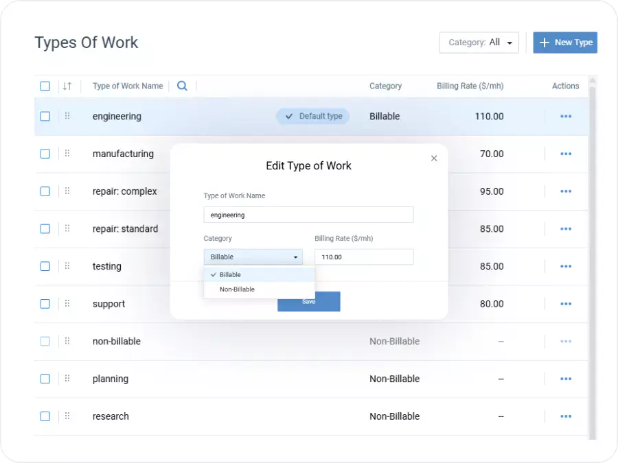 Set Custom Payroll and Billing Policies