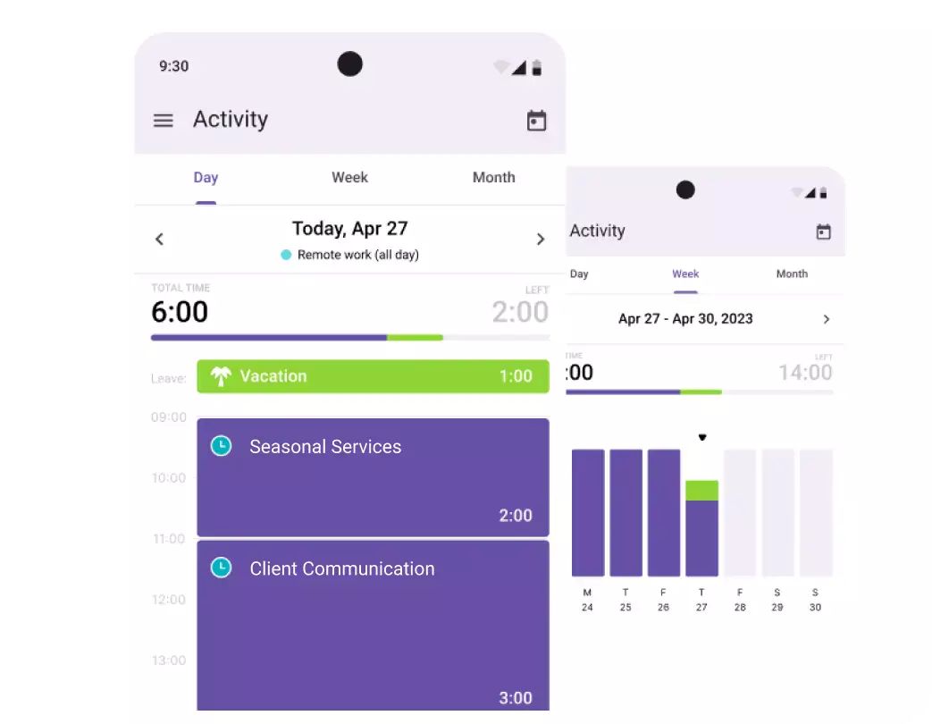 Time tracking software