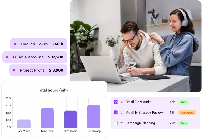 Time tracking software for ecommerce teams