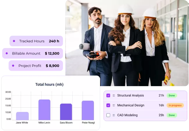 Time tracking software for engineering teams