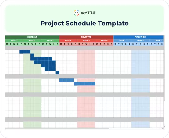 Free Project Schedule Template