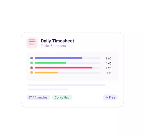 Daily Timesheet