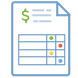 Accurate billing & payroll data icon