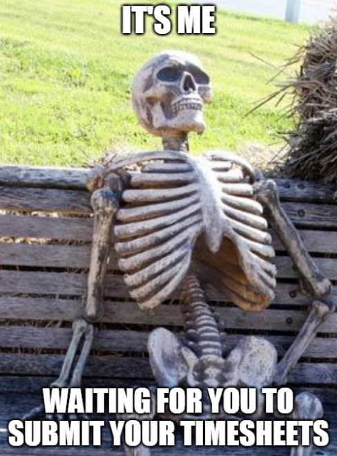 Timesheet meme for managers #2