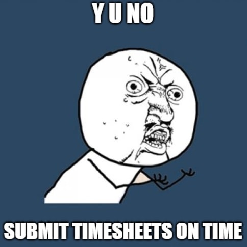 Timesheet meme for managers #5