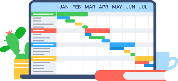 Project Timeline Template Free from www.actitime.com