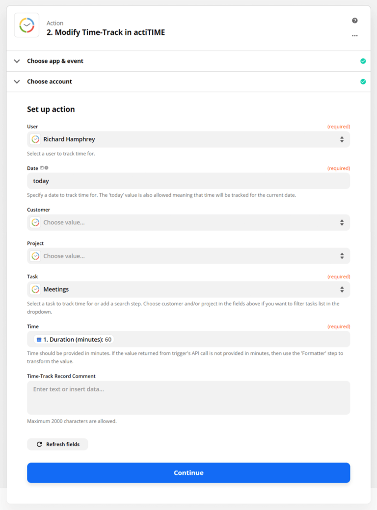 Google Calendar Time Tracking In ActiTIME