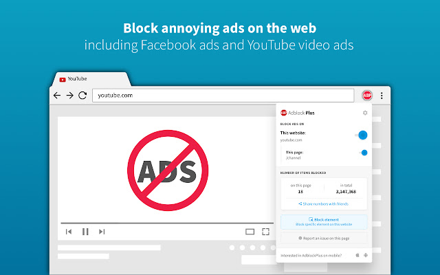 Adblock Plus Chrome Extension