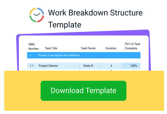 Free Work Breakdown Structure Template