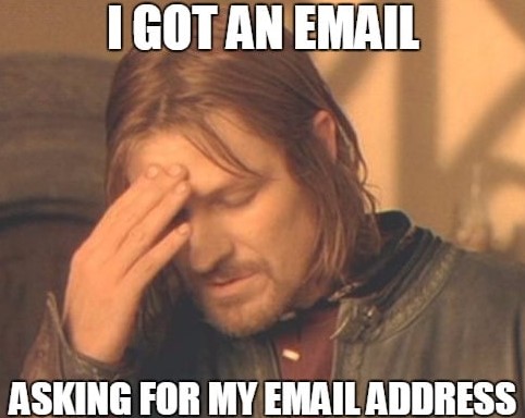 Boromir email meme