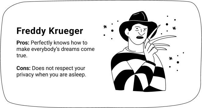 Freddy Krueger - an effective project manager