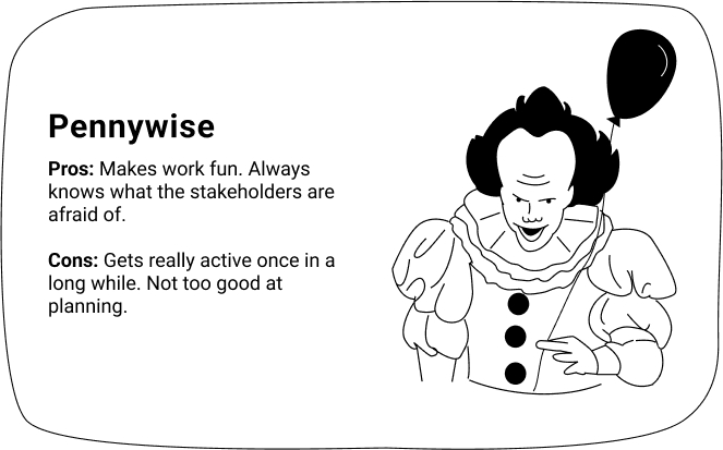 Pennywise - effective project manager