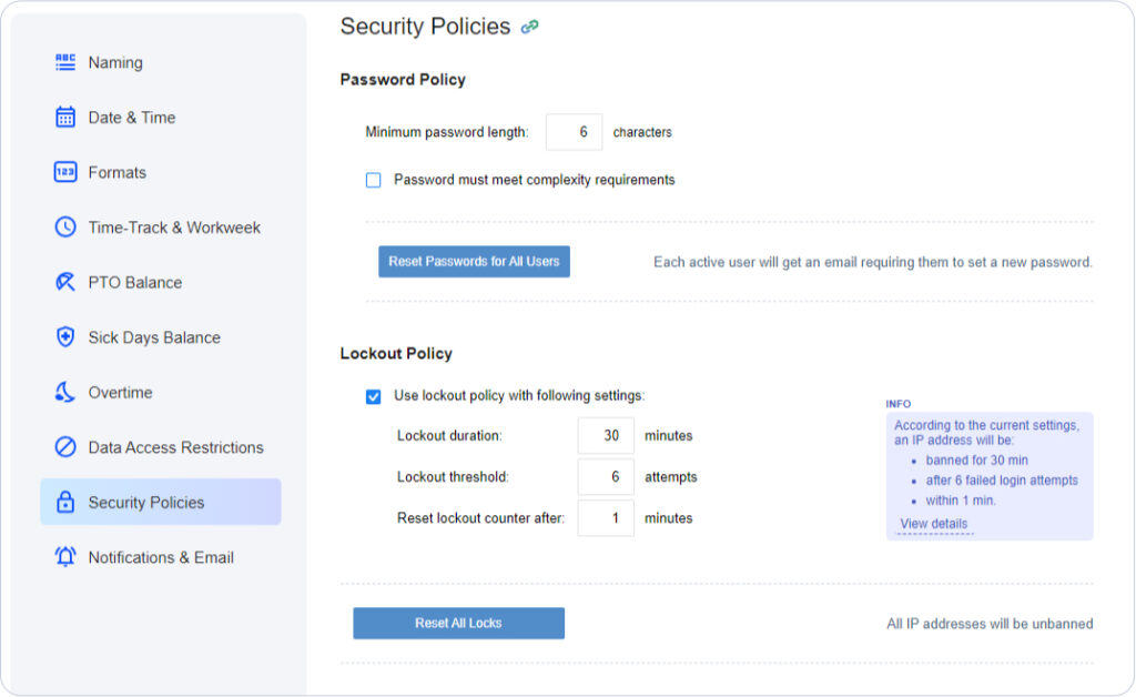Set Up Work Structure and Settings in actiTIME