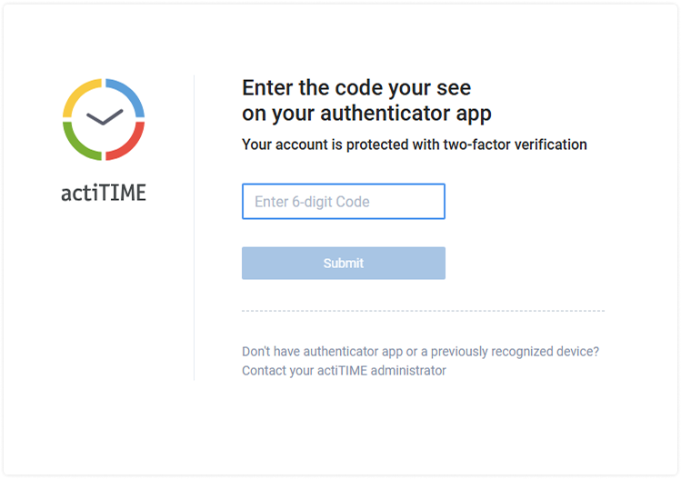 aT Logging in with 2FA