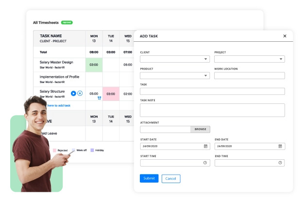 DeskTime - best time tracking software