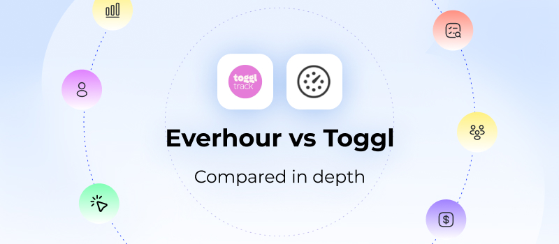 Everhour vs Toggl vs actiTIME: compared in depth (2026)